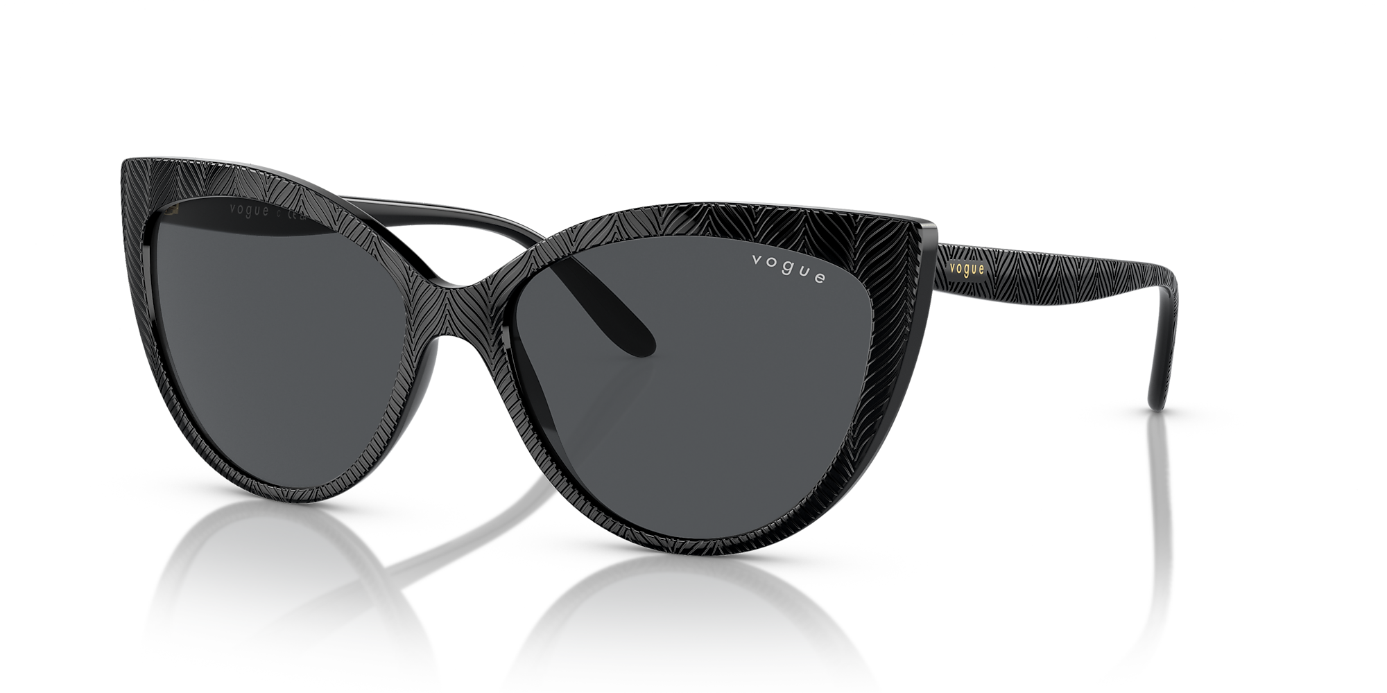 Sunglasses VO5484S - Black - Dark Grey - Injected | Vogue United