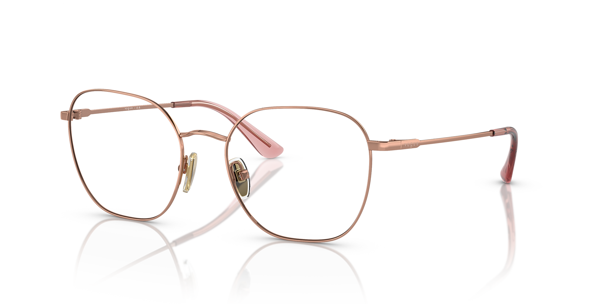 Eyeglasses VO4178 - Rose Gold - Demo Lens - Metal | Vogue United