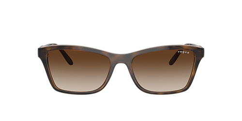 Sunglasses VO5551S - Black - Black Smoke - Nylon & Propionate