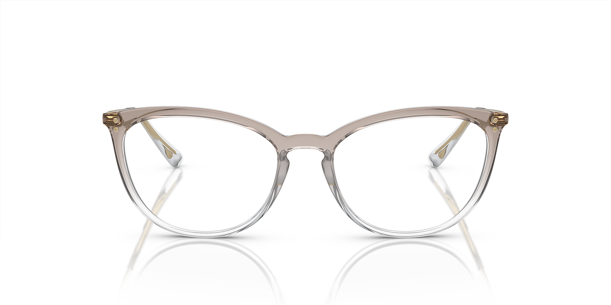Eyeglasses VO5276 - Brown Gradient Transparent - Demo Lens - Nylon