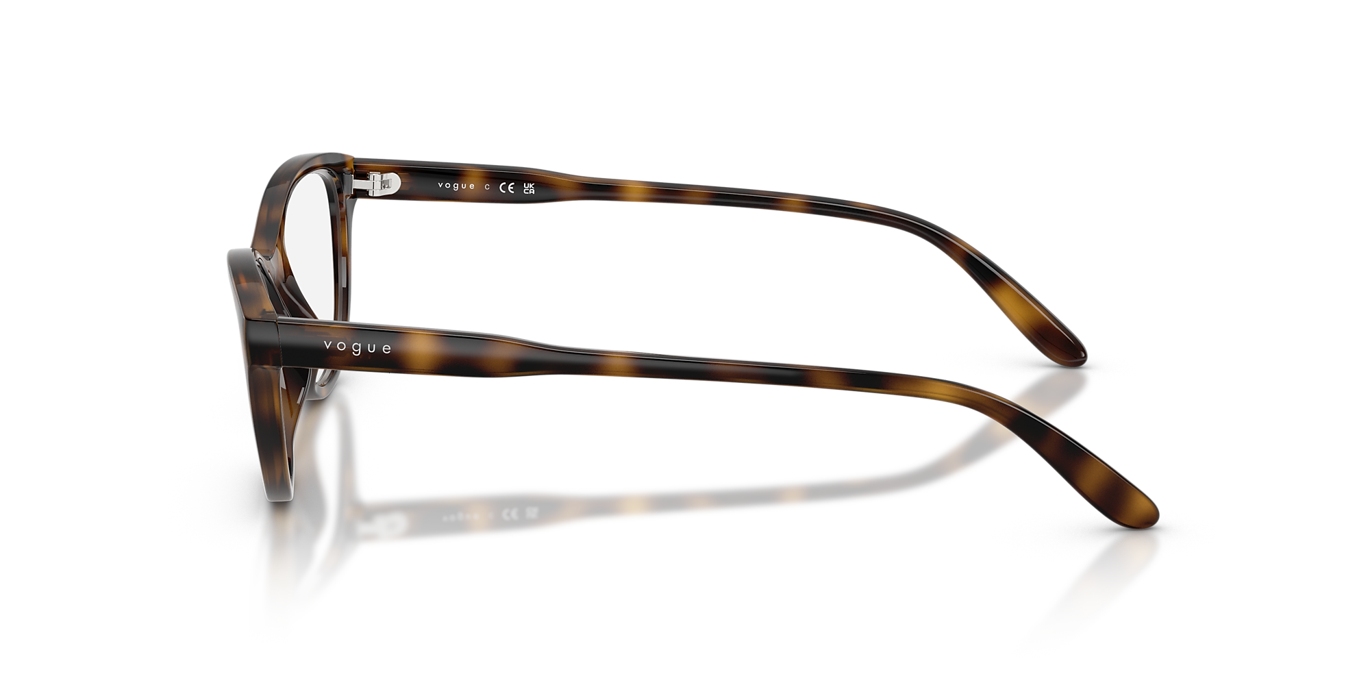 Eyeglasses VO5703U - Dark Havana - Demo Lens - Nylon | Vogue