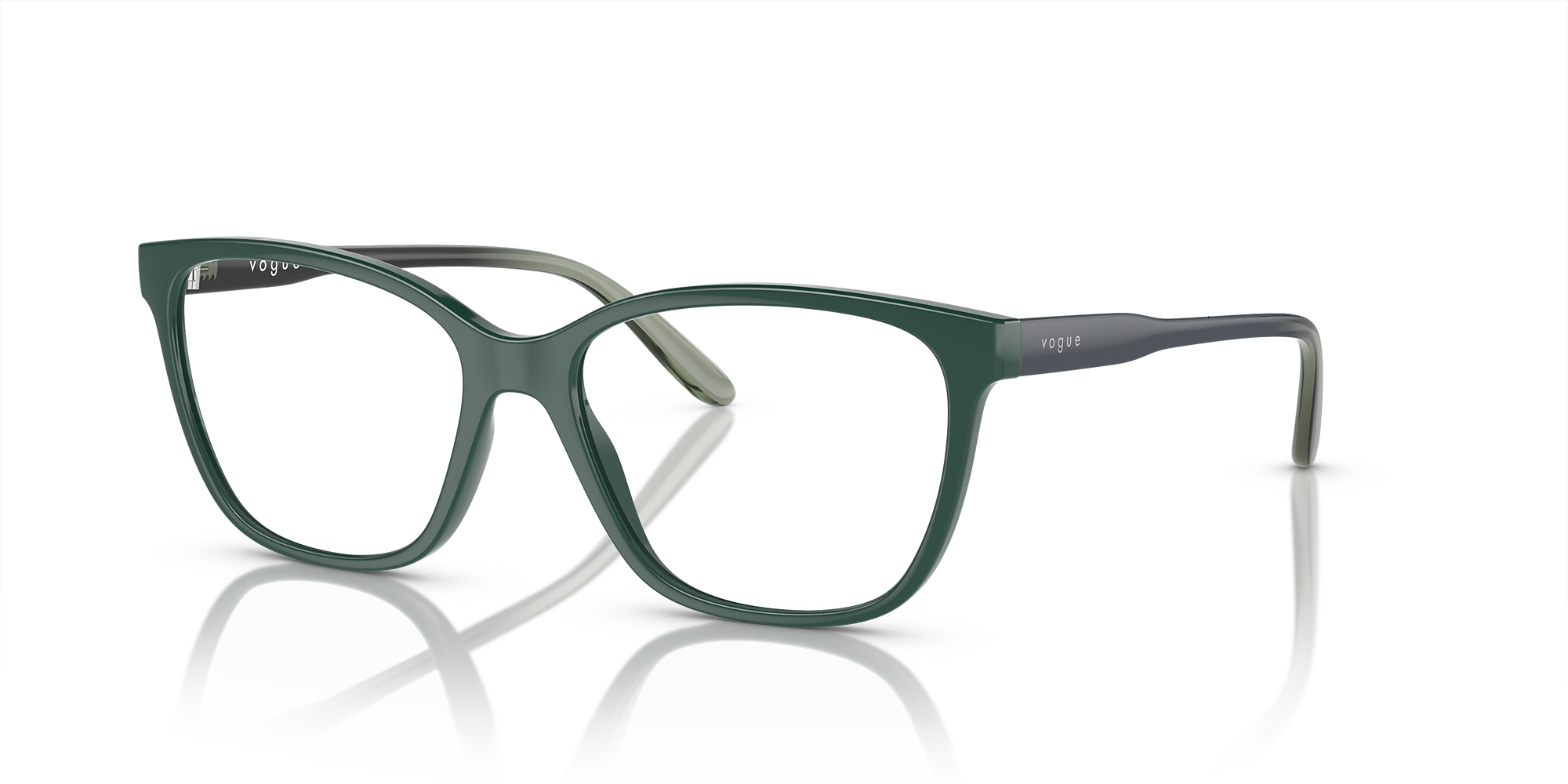 Eyeglasses VO5518 - Full Dark Green - - Nylon | Vogue United States