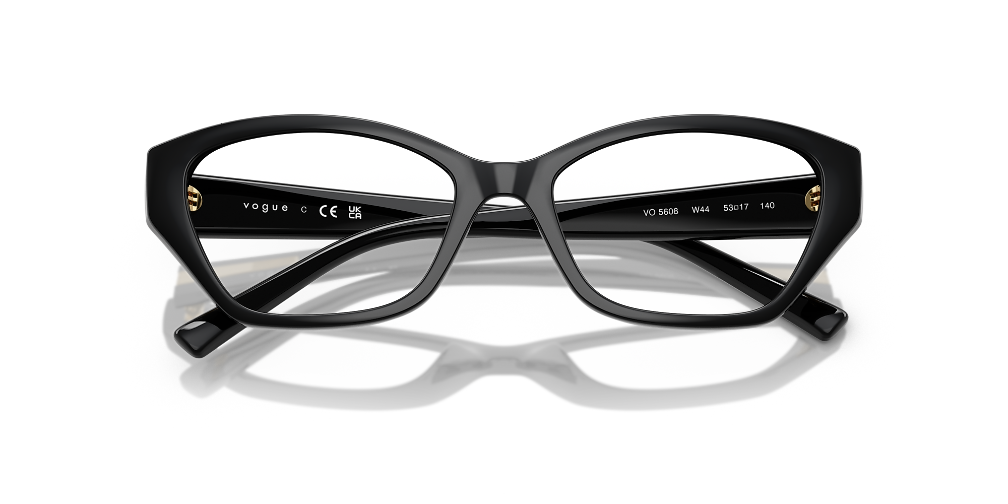 Eyeglasses VO5608 - Black - Demo Lens - Nylon | Vogue United States