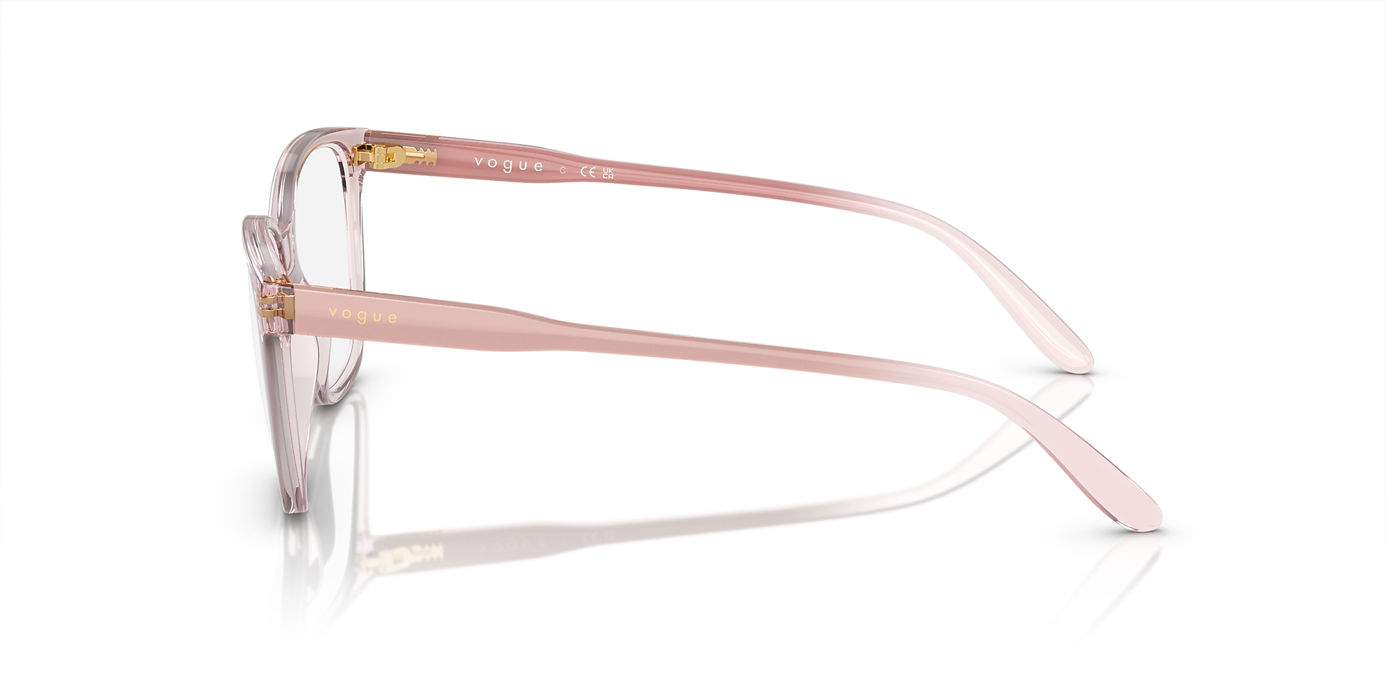 Eyeglasses VO5518 - Transparent Pink - - Nylon | Vogue United States
