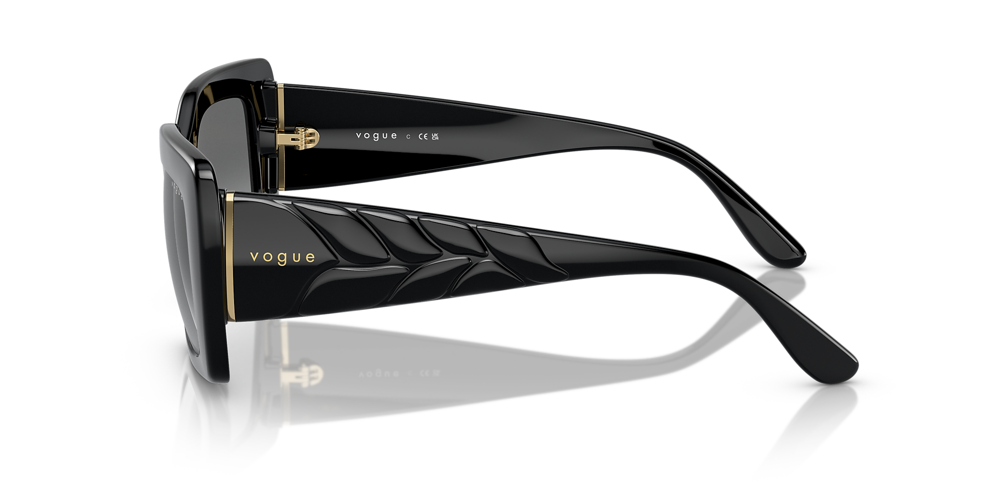 Sunglasses VO5481S - Black - Gradient Grey - Injected | Vogue