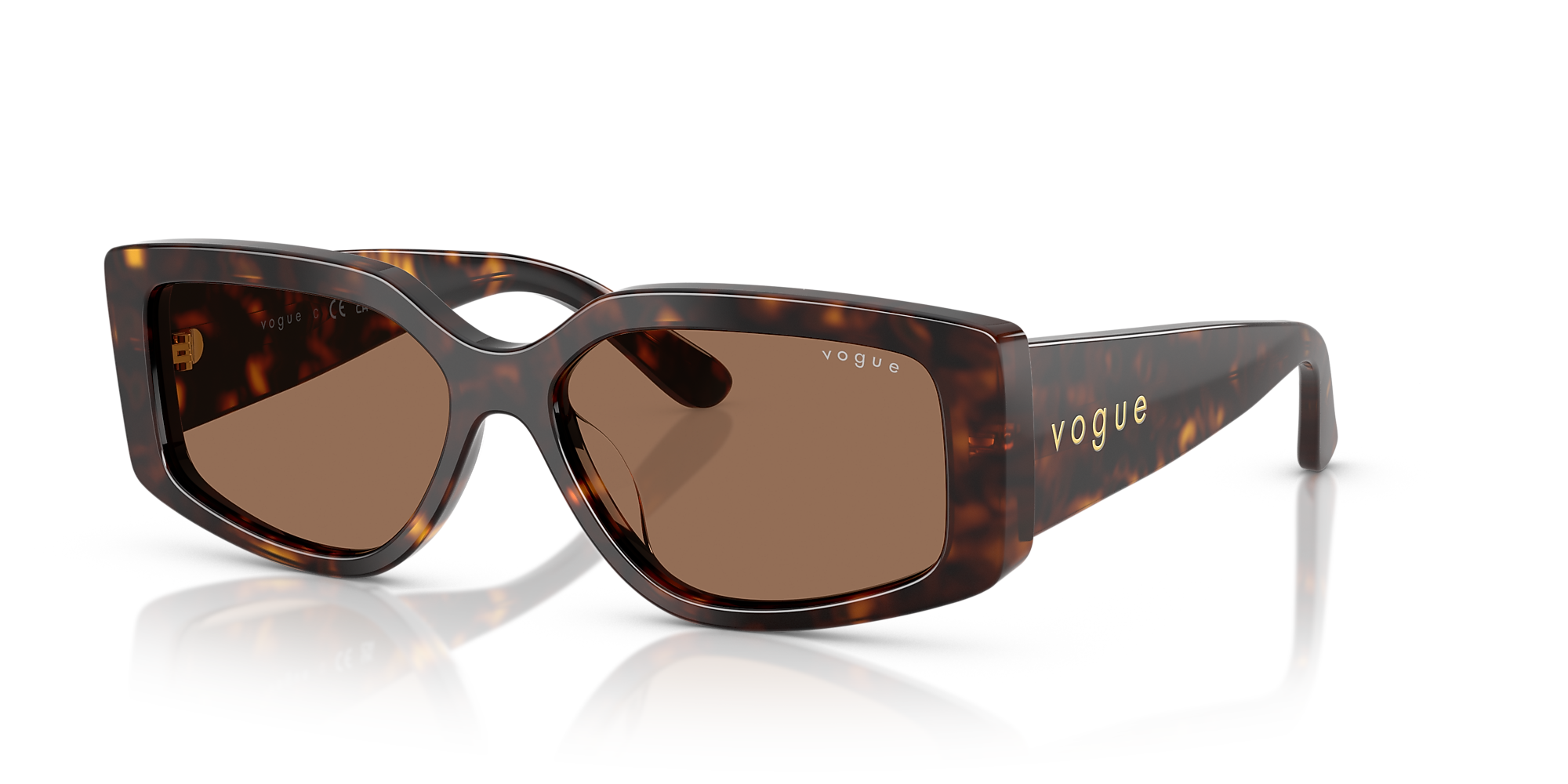 Sunglasses VO5642SU - Dark Havana - Dark Brown - Acetate | Vogue