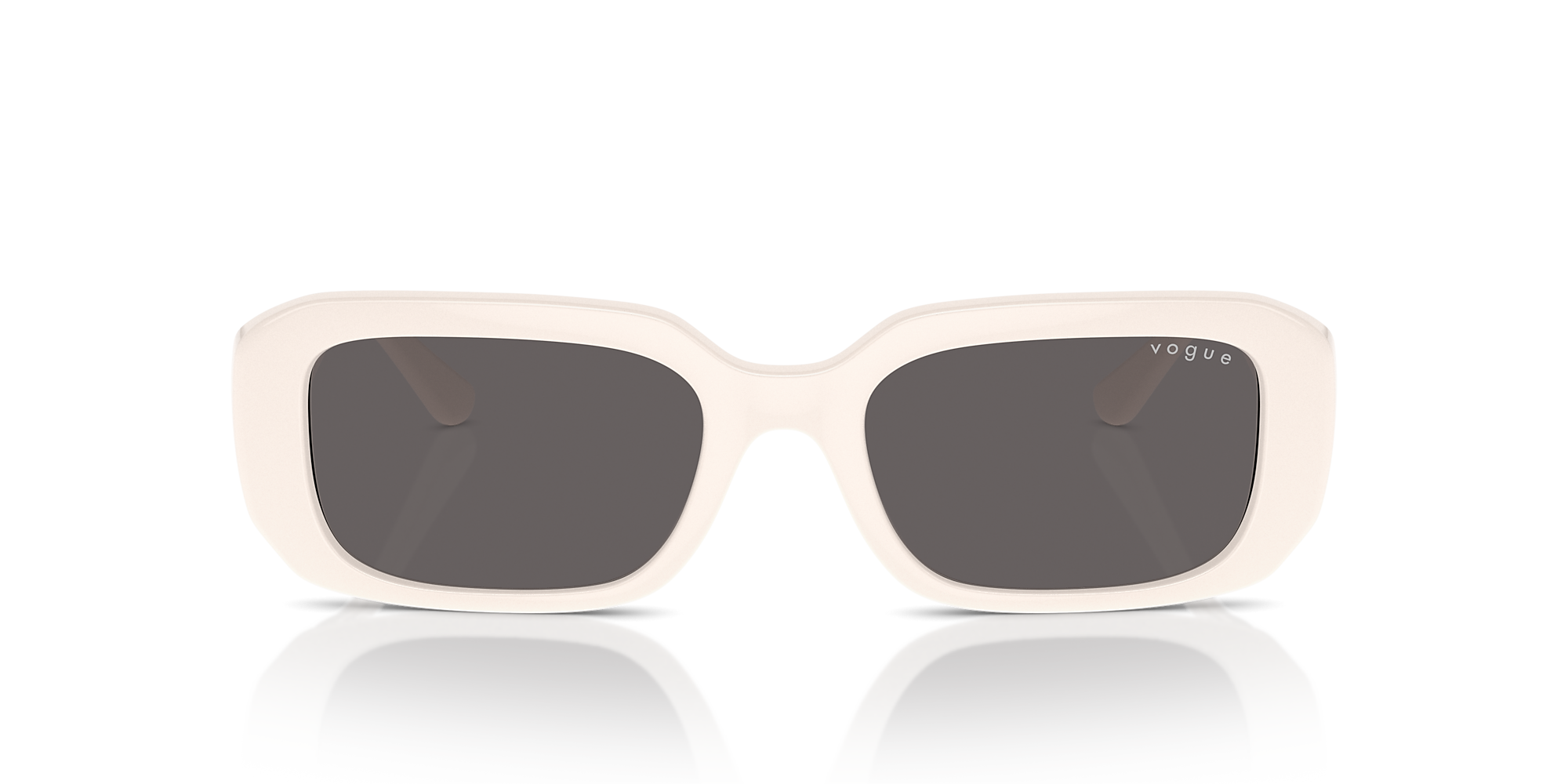 Sunglasses VO5565S - Full Ivory - Black Smoke - Nylon & Propionate