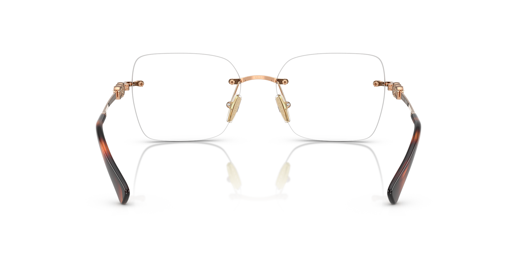 Eyeglasses VO4320B - Rose Gold - Demo Lens - Metal | Vogue United