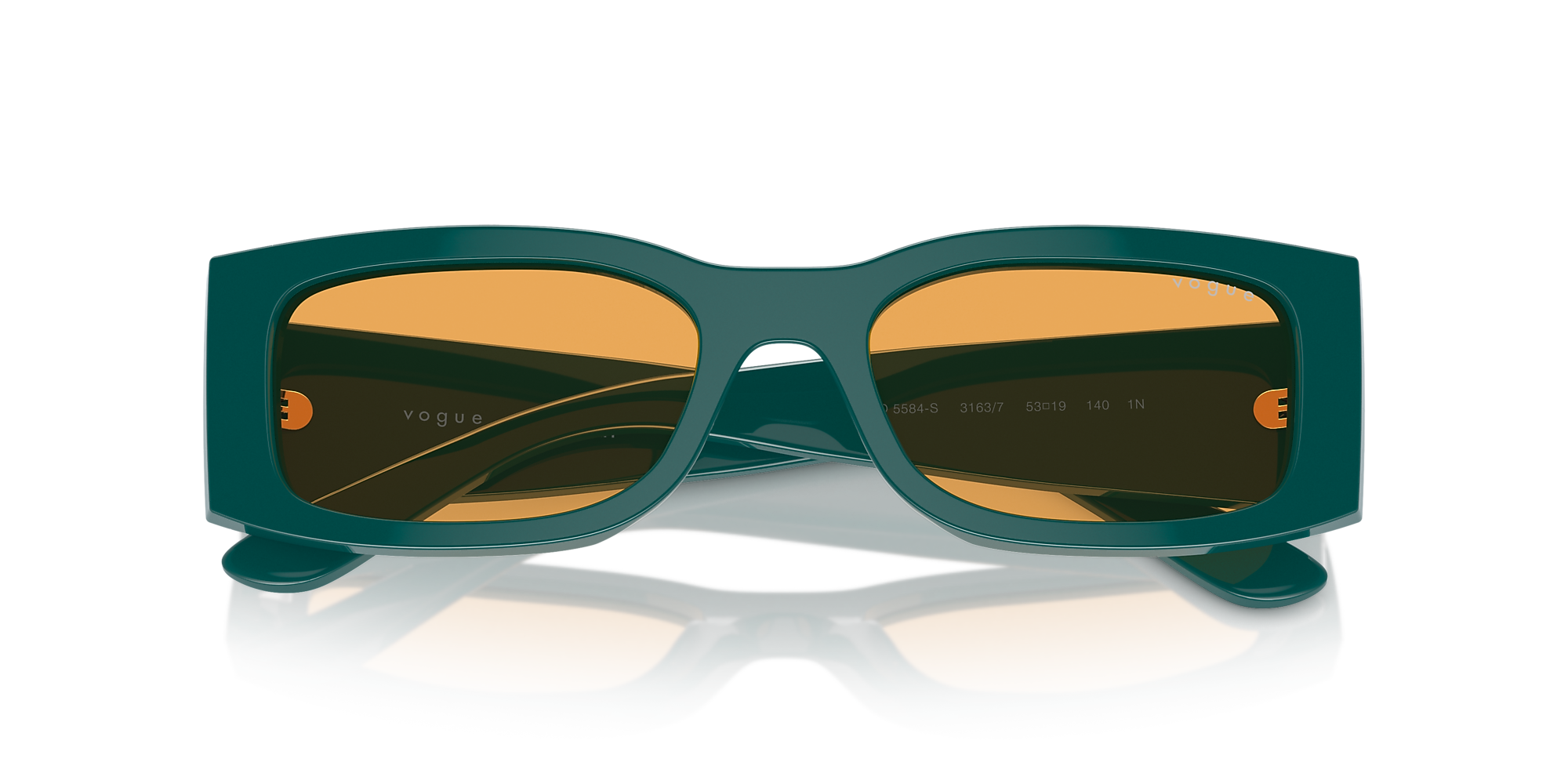 Óculos de sol VO5584S - Full Octanium - Laranja - Acetato | Vogue