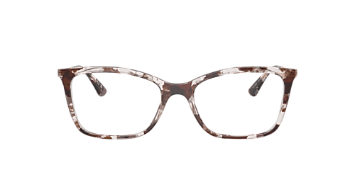 Eyeglasses VO5563 - Transparent Caramel - Demo Lens - Metal