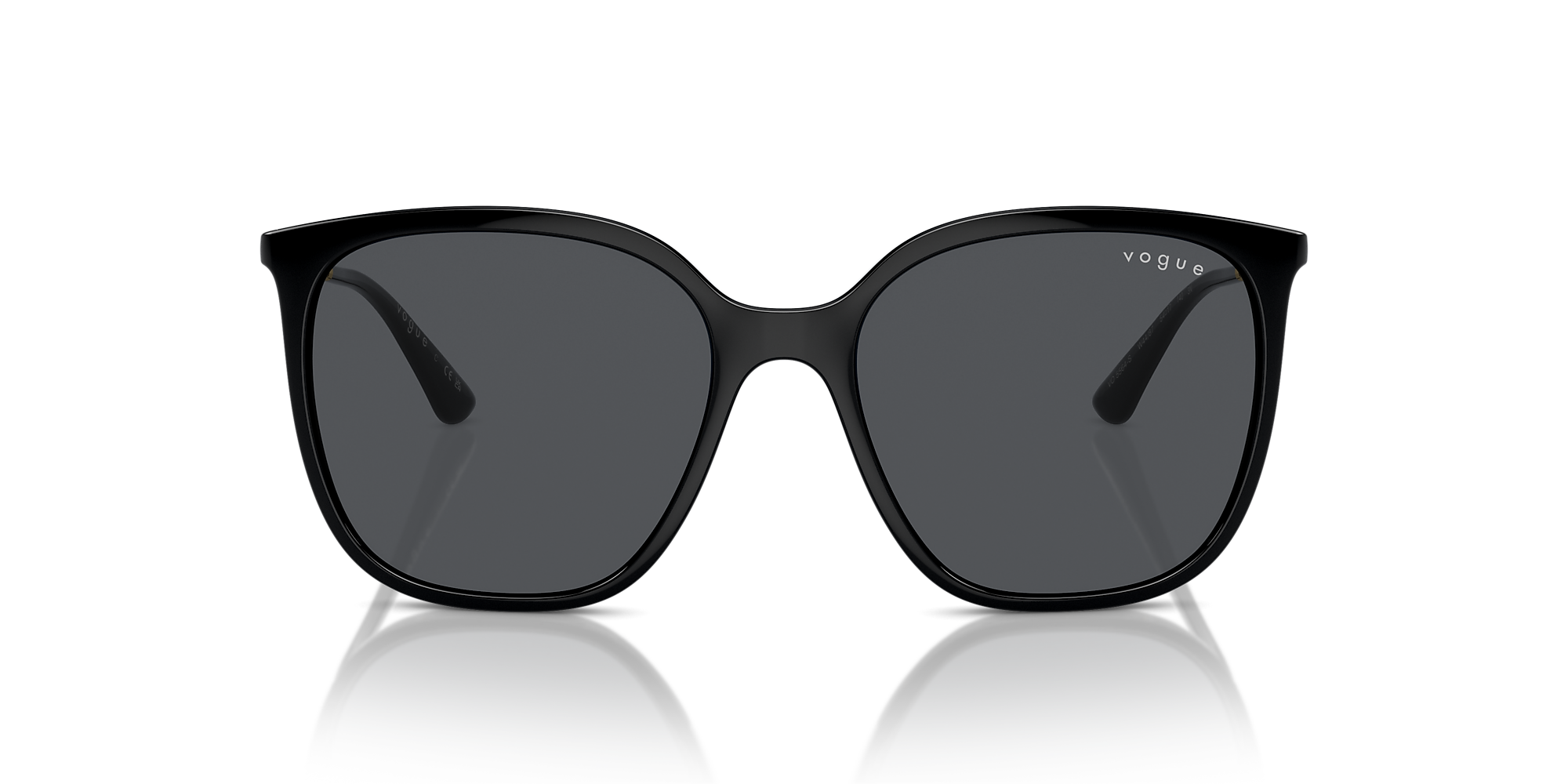 Sunglasses VO5564S - Black - Dark Grey - Metal | Vogue United States