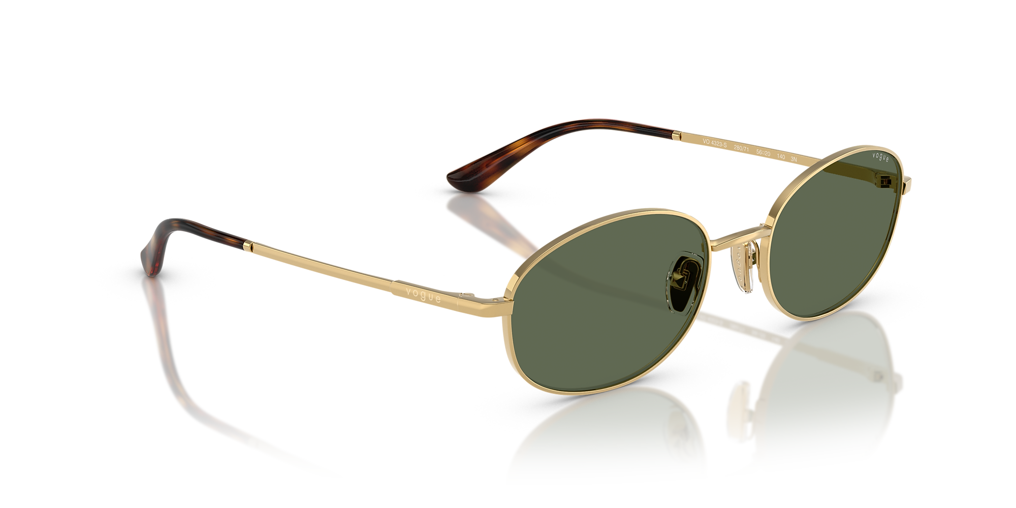 Sunglasses VO4323S - Gold - Brown Gradient - Metal | Vogue Latvia