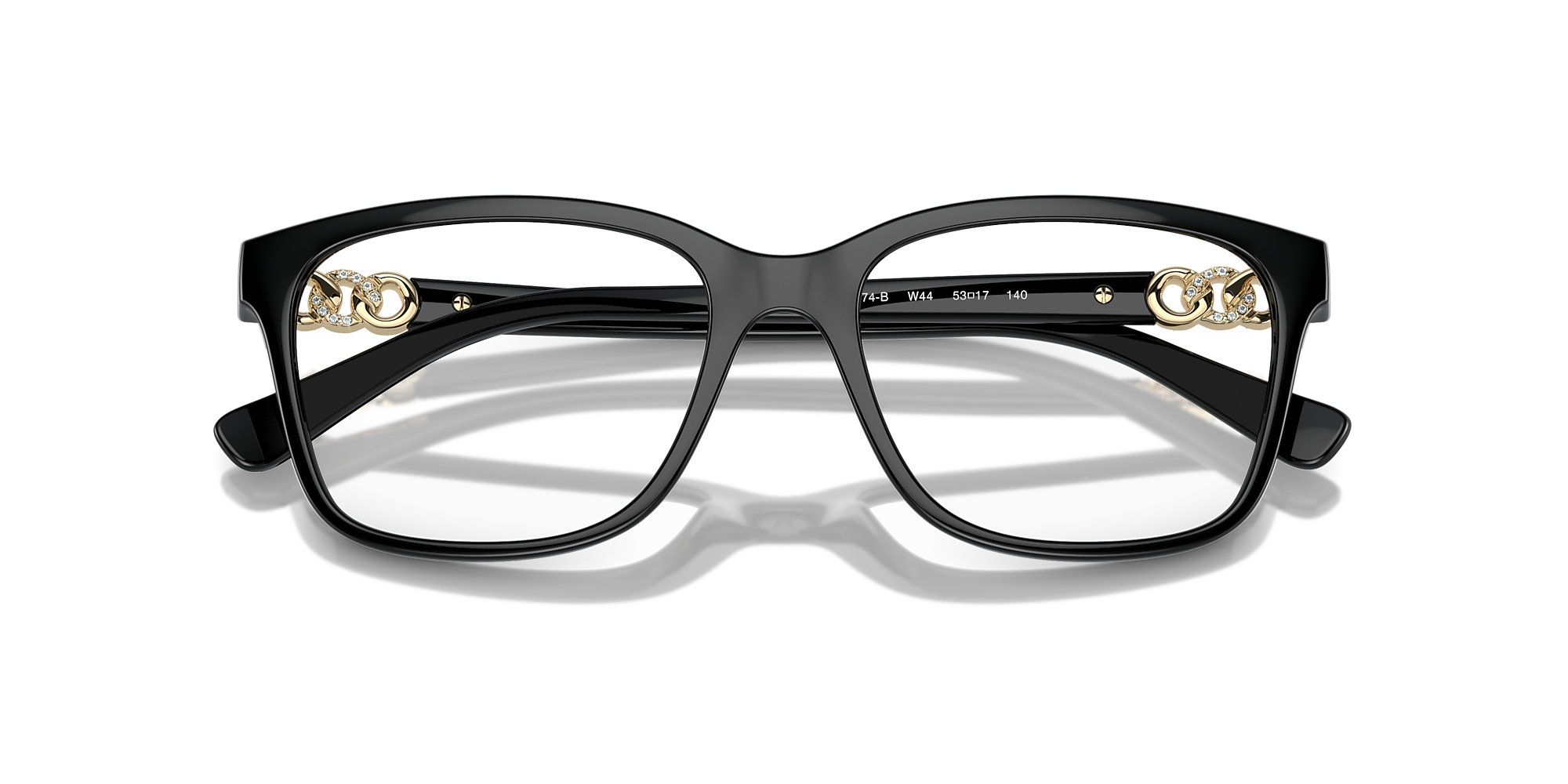 Eyeglasses VO5574B - Black - Demo Lens - Nylon & Propionate