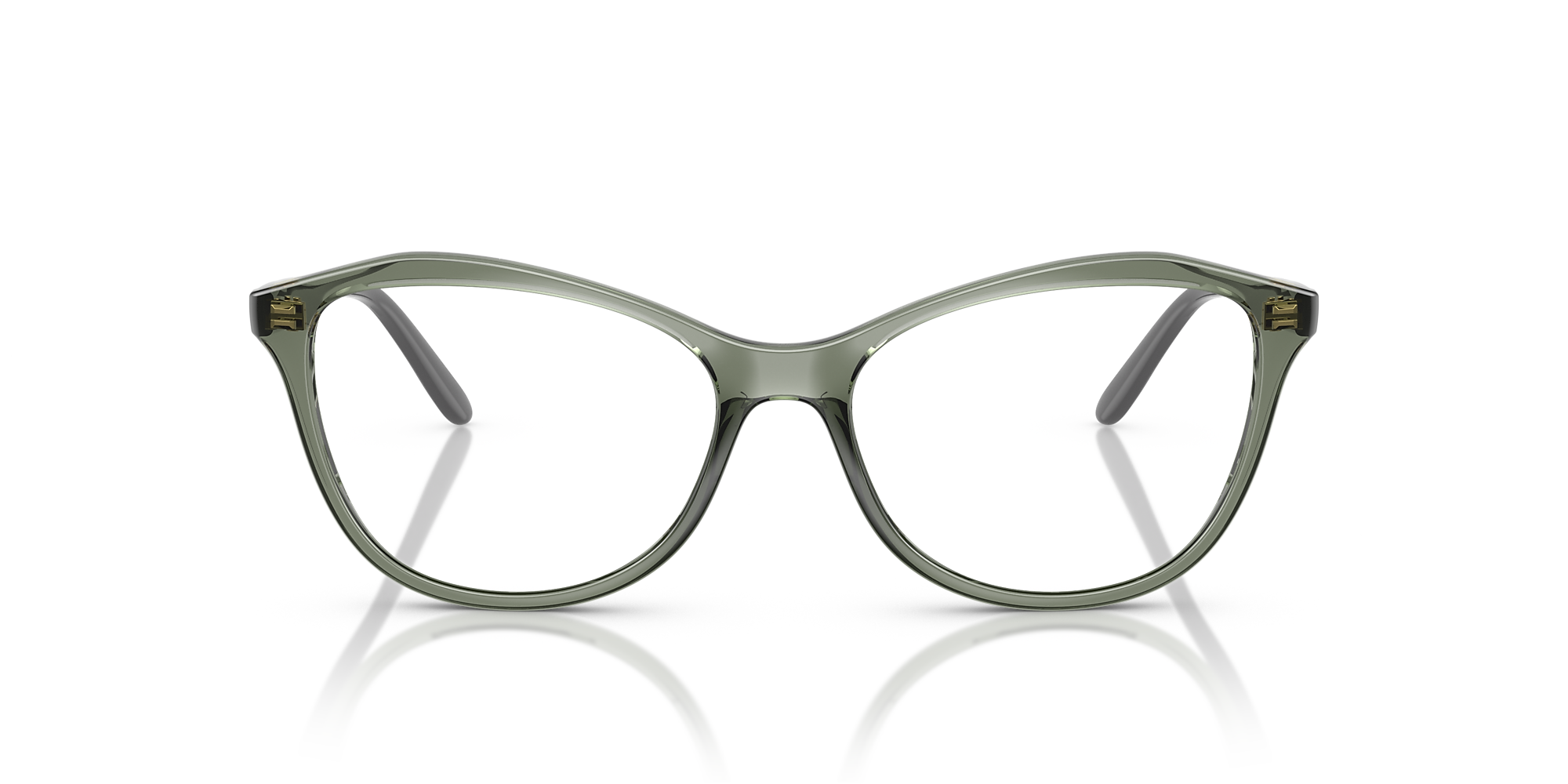 Eyeglasses VO5602 - Transparent Mallard Green - Demo Lens - Nylon
