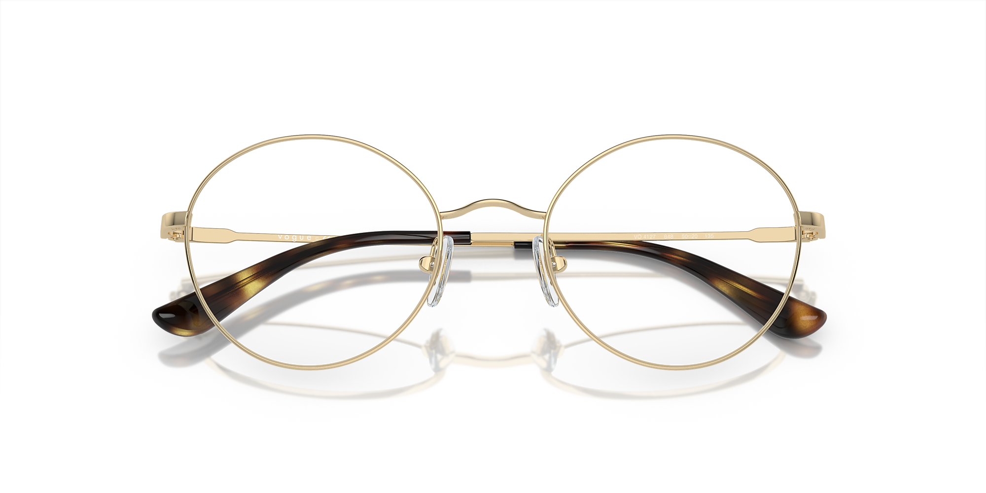 Eyeglasses VO4127 - Gold - Demo Lens - Metal | Vogue United States