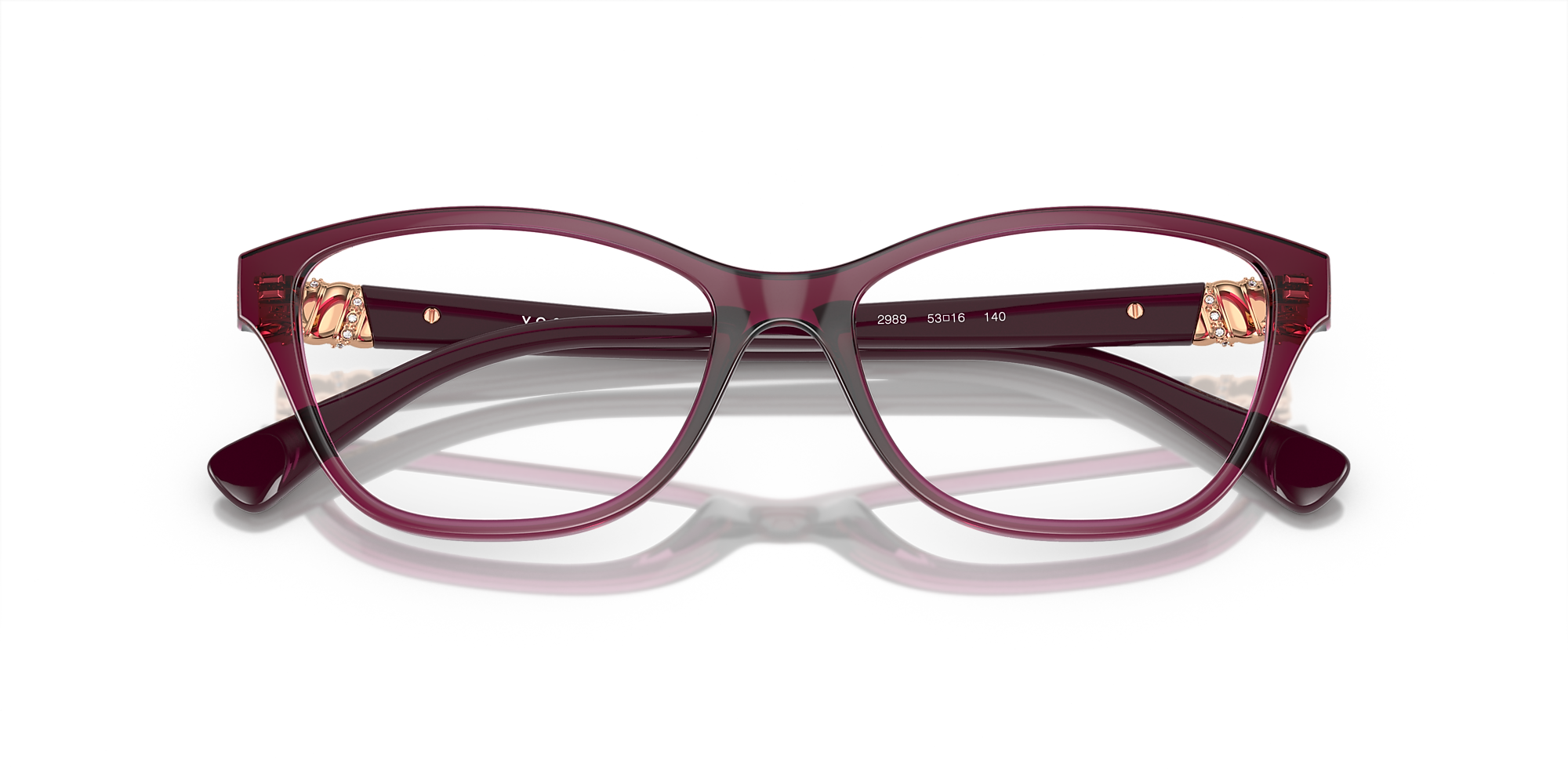 Eyeglasses VO5516B - Transparent Cherry - - Nylon | Vogue United