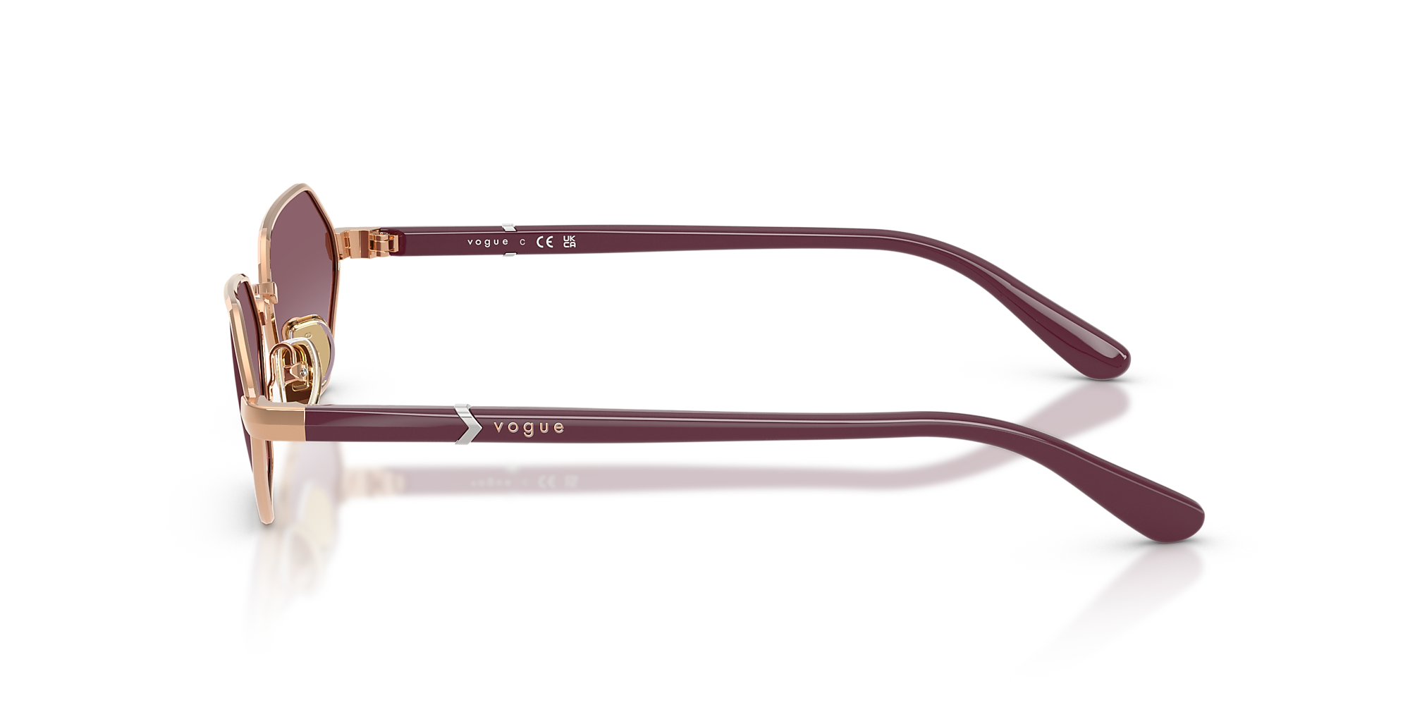 Sunglasses VO4349S - Rose Gold - Violet Gradient - Metal | Vogue