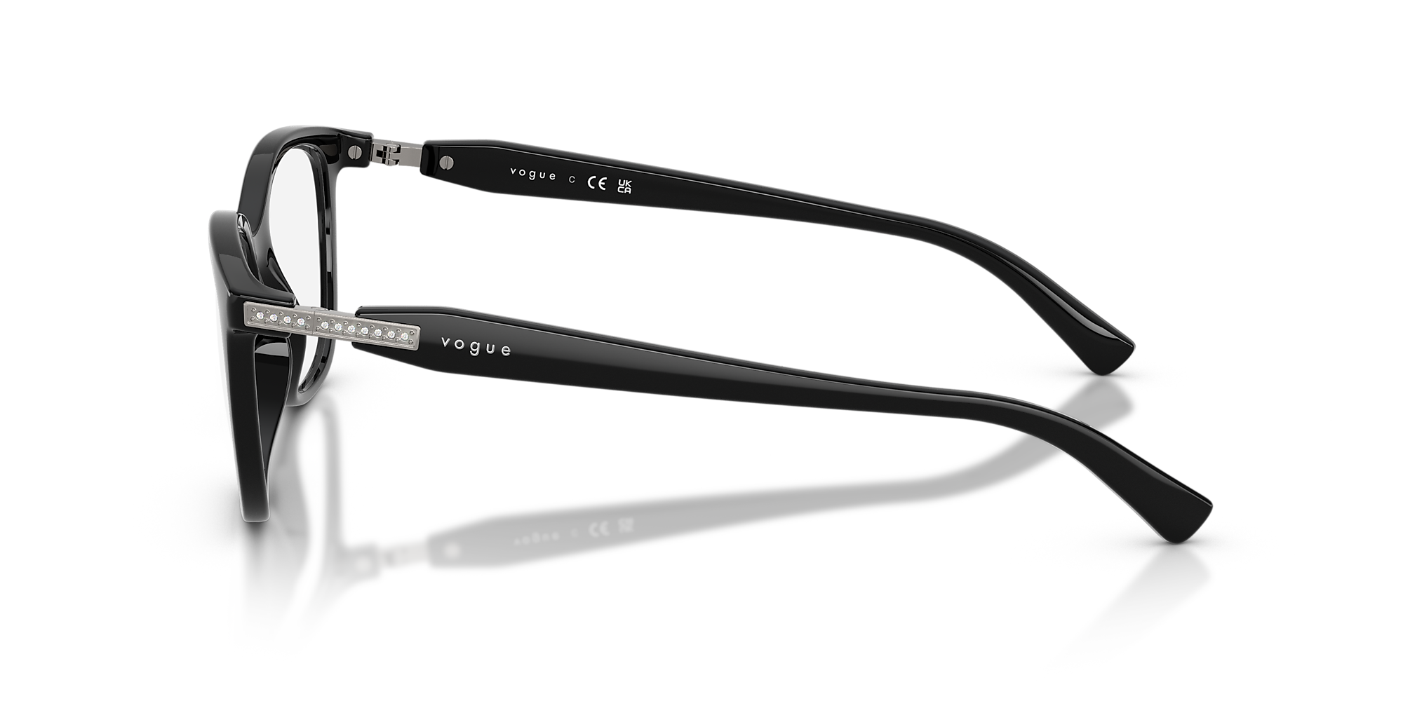 Eyeglasses VO5679B - Black - Demo Lens - Nylon | Vogue United States