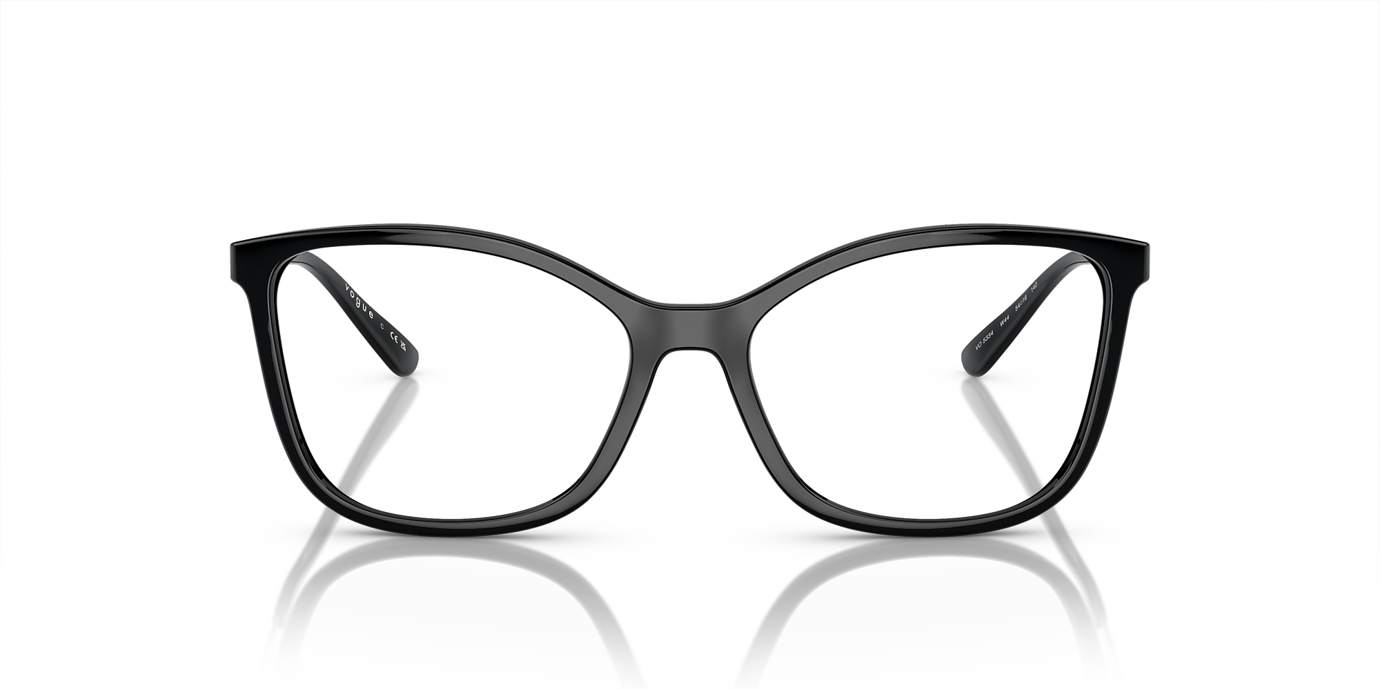 Eyeglasses VO5334 - Black - Demo Lens - Nylon & Propionate | Vogue