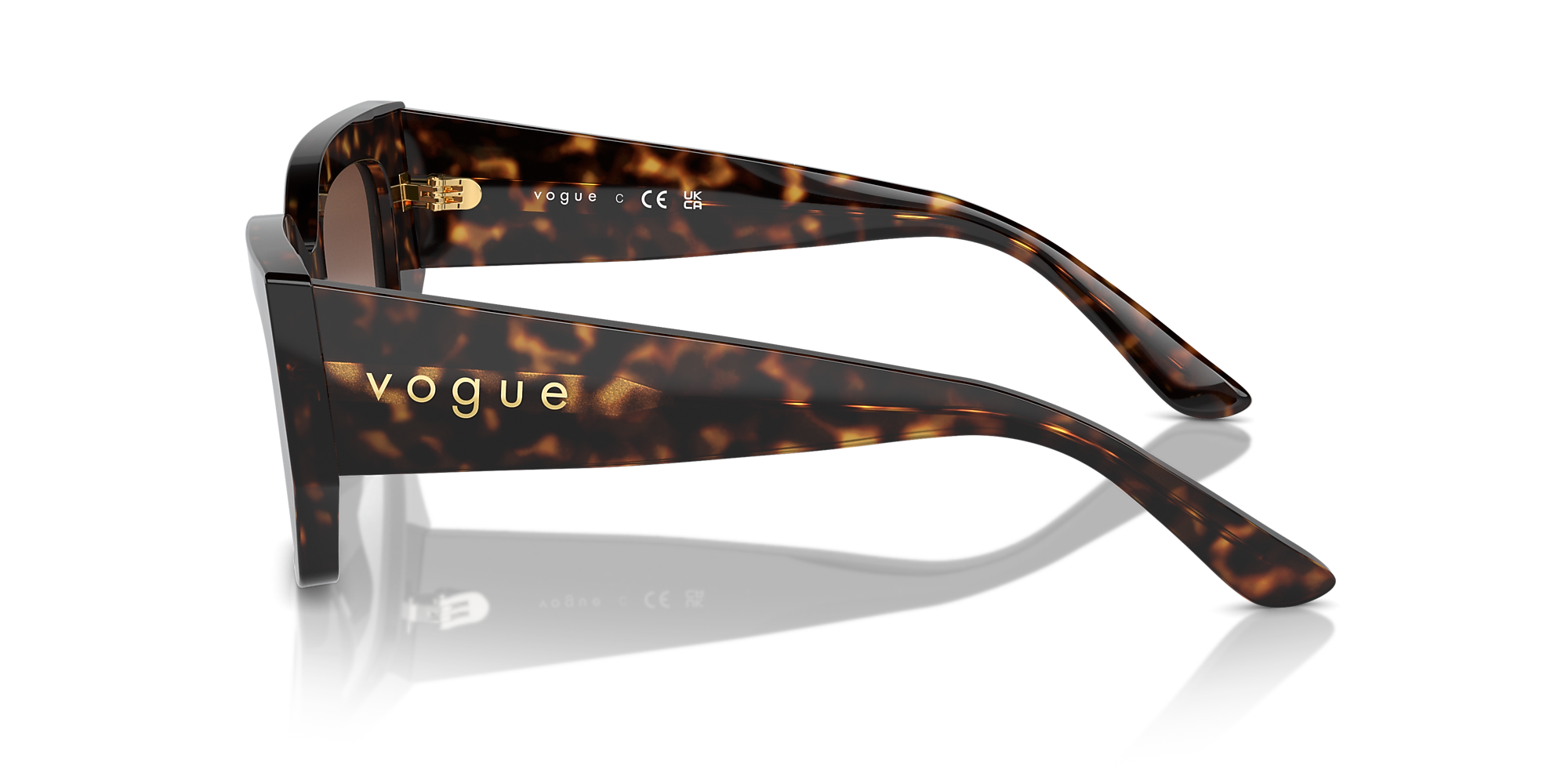 Gafas de sol VO5583S - Havana Oscuro - Marrón Degradado - Acetato