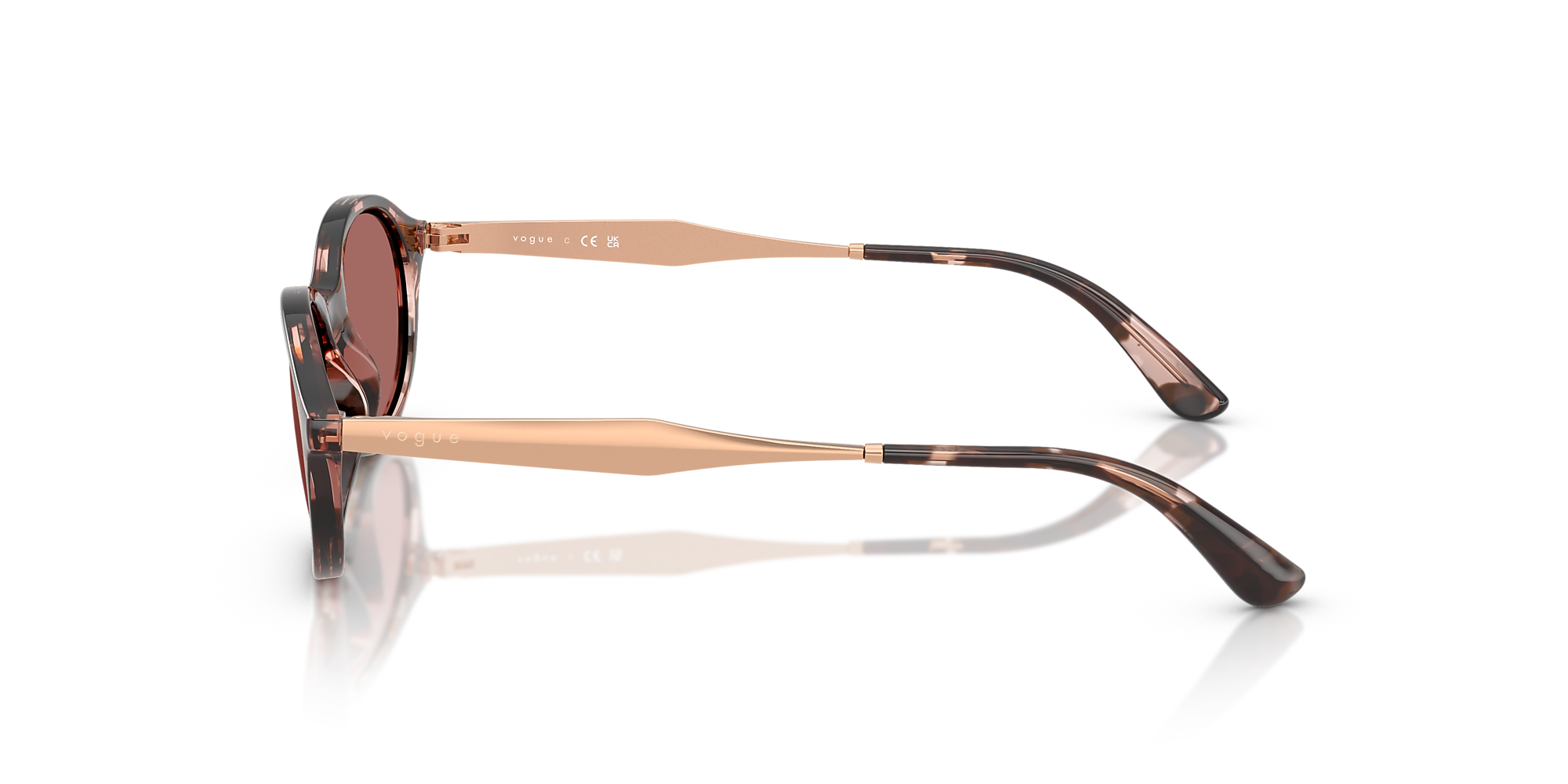 Sunglasses VO5625S - Rose Havana - Dark Violet - Nylon | Vogue