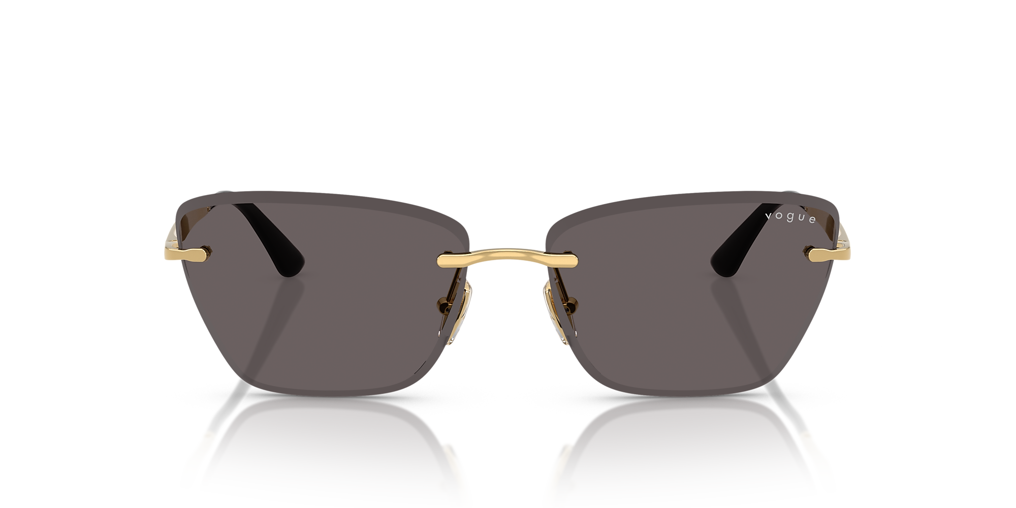 Sunglasses VO4332S - Gold - Black Smoke - Metal | Vogue Slovenia