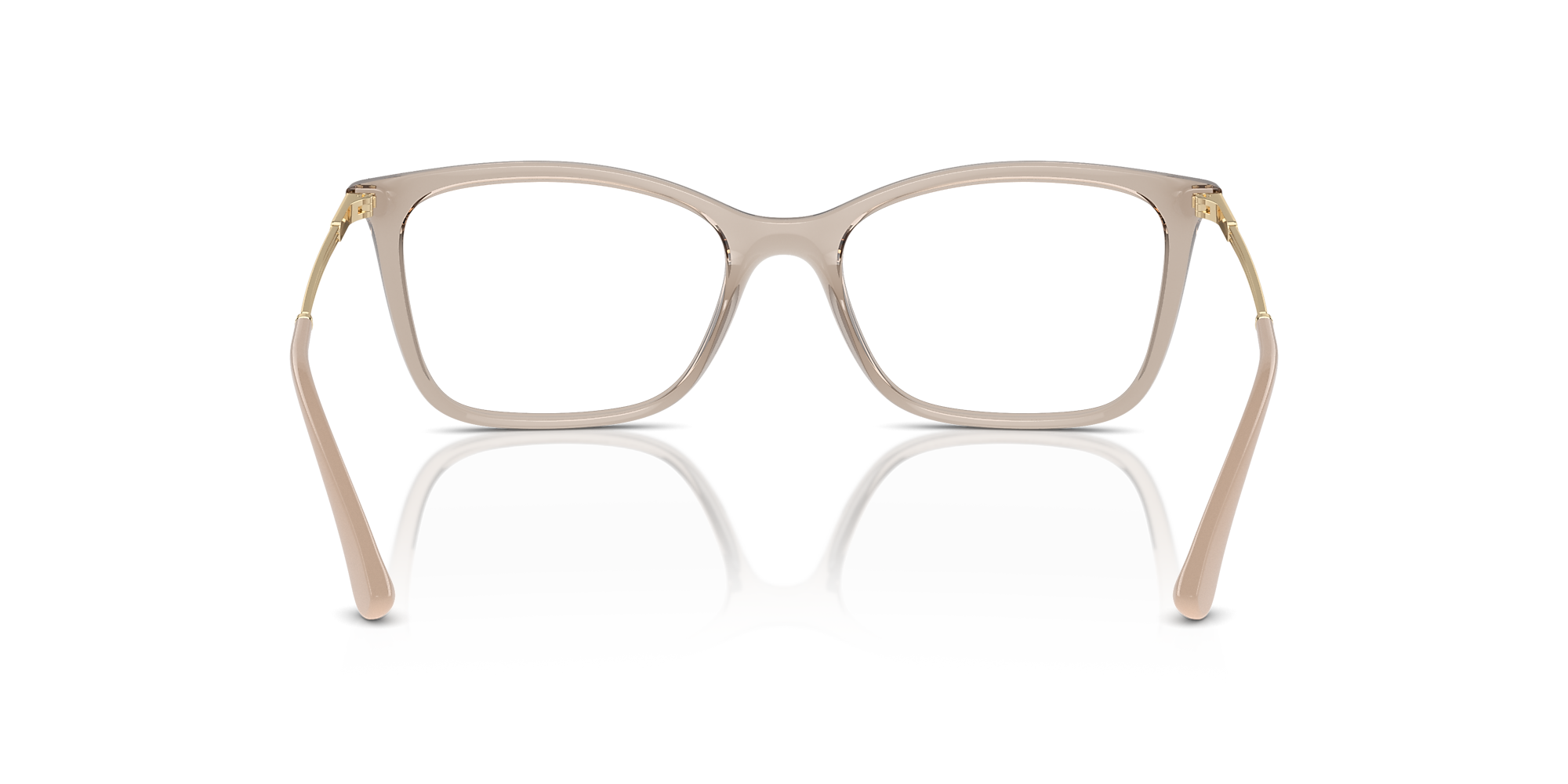 Eyeglasses VO5563 - Transparent Caramel - Demo Lens - Metal