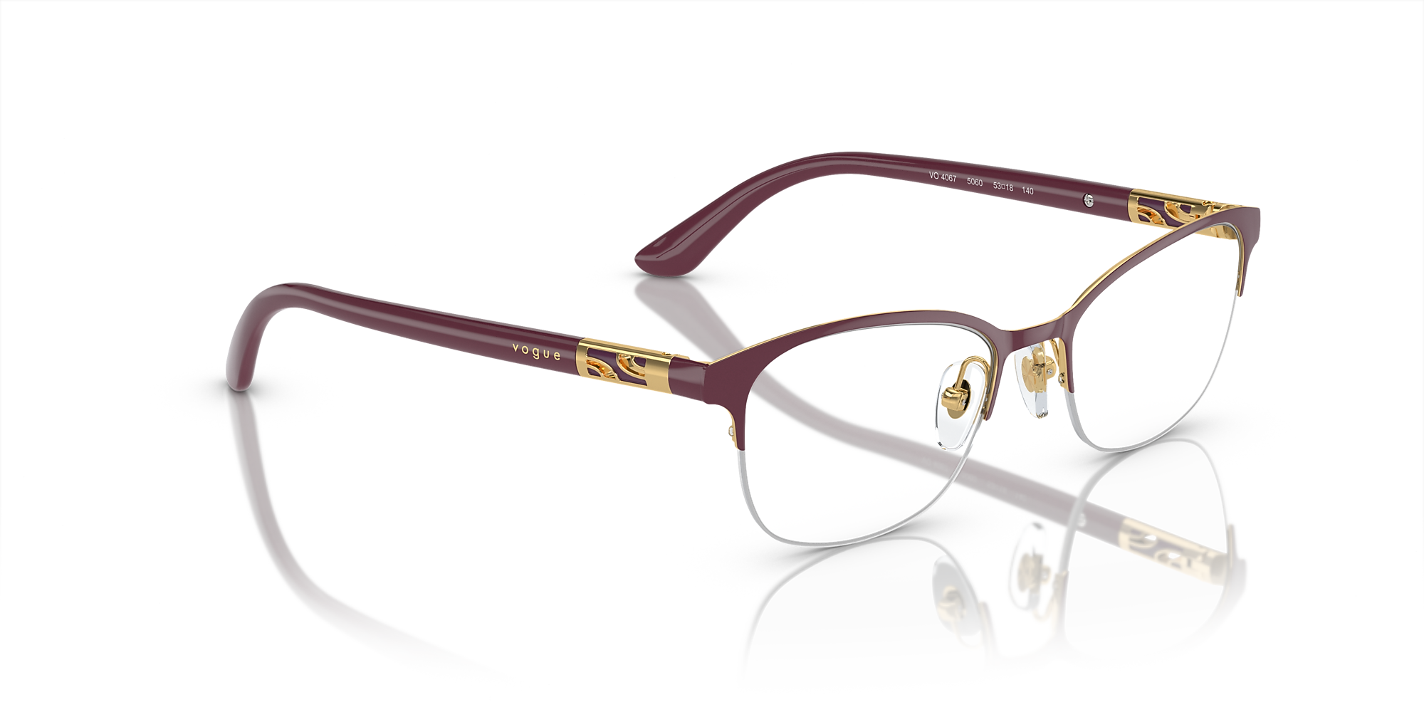 Eyeglasses VO4067 - Violet - Demo Lens - Metal | Vogue United States