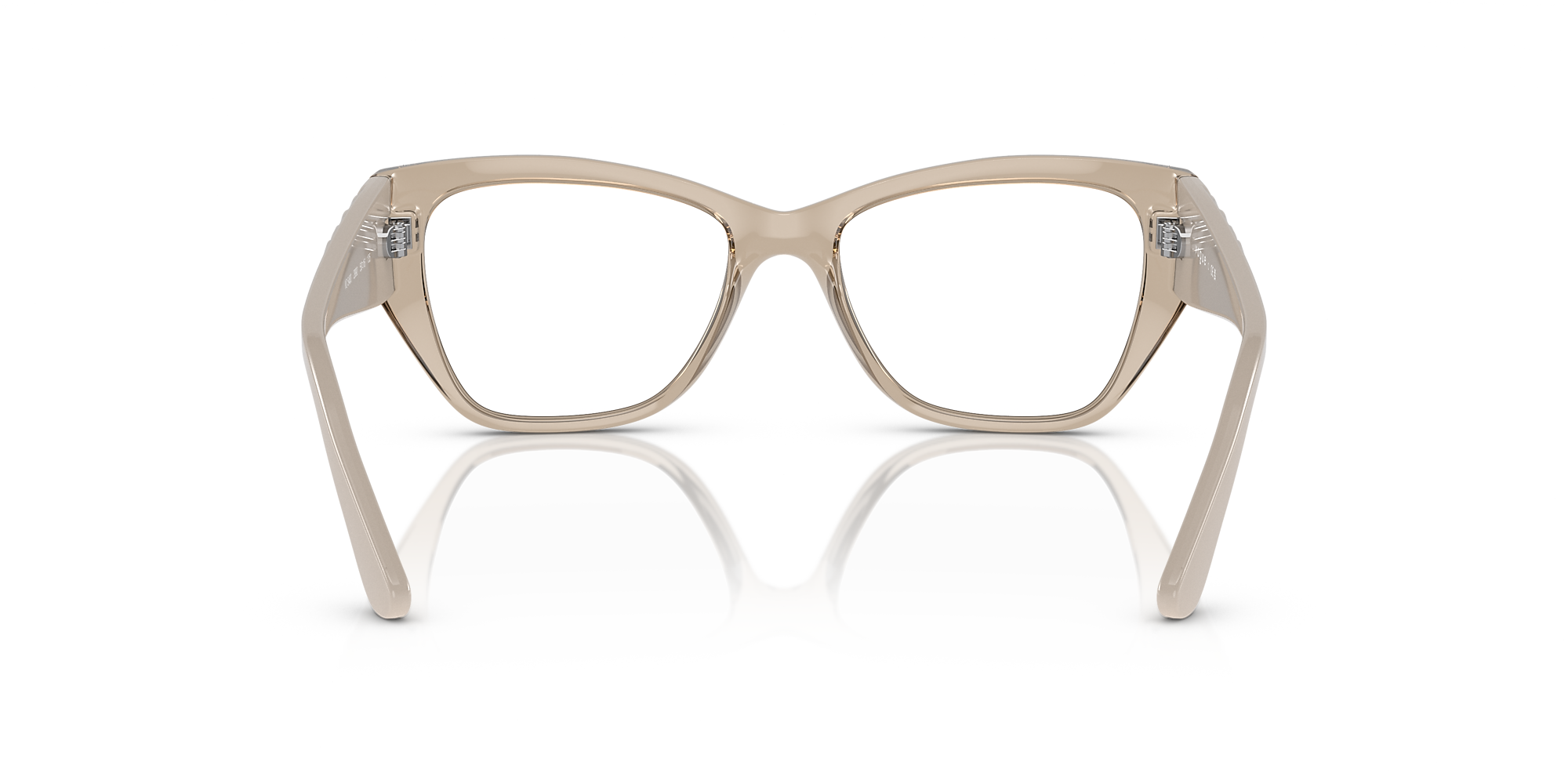 Eyeglasses VO5483 - Transparent Light Brown - Demo Lens - Injected