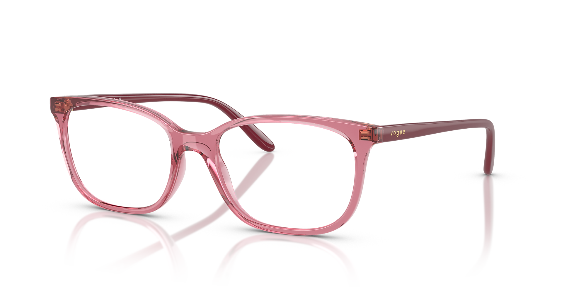 Eyeglasses VO5621 - Transparent Purple - Demo Lens - Nylon | Vogue