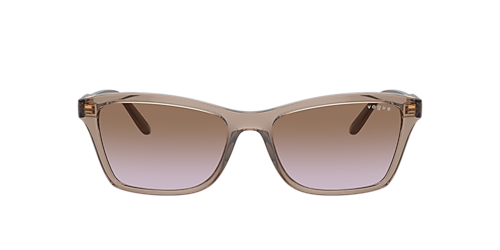 Sunglasses VO5551S - Black - Black Smoke - Nylon & Propionate